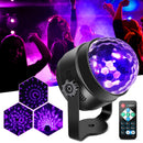 GAOMON 2Pcs UV Black Light 6W LED Disco Ball Party Lights
