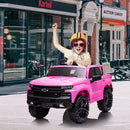 GAOMON 12V Battery Powered Ride on Car Electric Vehicles - Pink