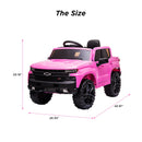 GAOMON 12V Battery Powered Ride on Car Electric Vehicles - Pink