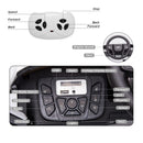 GAOMON 12V Battery Powered Ride on Car Electric Vehicles - White