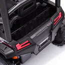 GAOMON Battery Powered Ride on Car Electric Vehicles - Red with Tent