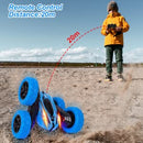 GAOMON 2pack RC Stunt Car Remote Control Car 1165A 360 Rotating Vehicle Blue & Red