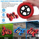 GAOMON 2pack RC Stunt Car Remote Control Car 1165A 360 Rotating Vehicle Blue & Red