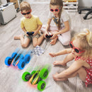 GAOMON 2Pack RC Stunt Car Watch Gesture Sensor Car Blue+Green