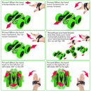 GAOMON 2Pack RC Stunt Car Watch Gesture Sensor Car Blue+Green