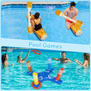 GAOMON 9PCS PVC Inflatable Pool Fighting Float Row Toys