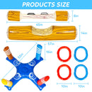 GAOMON 9PCS PVC Inflatable Pool Fighting Float Row Toys