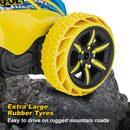 GAOMON 2Pack Remote Control Car RC Stunt Cars Yellow & Blue