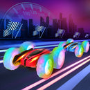 GAOMON 2PACK RC Stunt Car Remote Control Car with Wheel Lights Blue+Red