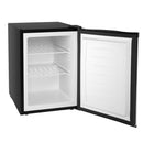 ZOKOP BD-60 60L Single Door Vertical Freezer AC115V 60Hz Freezing Refrigerator Black