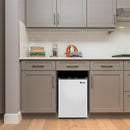 ZOKOP BD-60 60L Single Door Vertical Freezer AC115V 60Hz Freezing Refrigerator Black