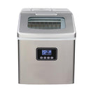 ZOKOP HZB-18F Ice Maker 115V 120W Stainless Steel for Home Kitchen Silver