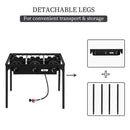 ZOKOP EX83-51 Outdoor Camp Stove High Pressure Cooker Portable Cast Iron Patio Cooking Burner