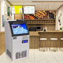 ZOKOP Ice Maker Cube Machine SKF-B30F-C-32R Stainless Steel Freestanding