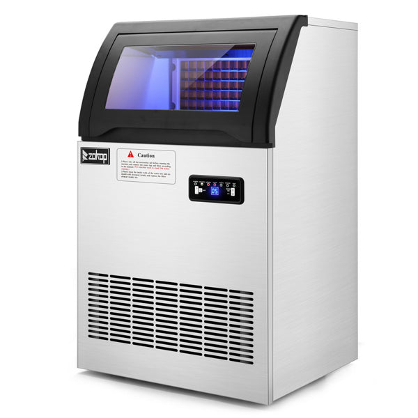 ZOKOP Ice Maker Cube Machine SKFD65F 120V 530W Stainless Steel Freest