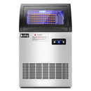 ZOKOP Ice Maker Cube Machine SKF-D65F 120V 530W Stainless Steel Freestanding